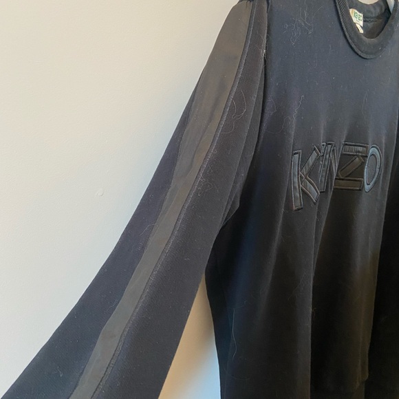 Kenzo black logo sweatshirt in small - Picture 4 of 6